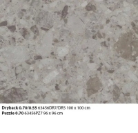 Allura Material 63456DR7 grey marbled stone (100x100 cm)