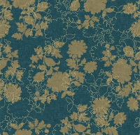 Ковровое покрытие Flotex Vision Floral 650009 Silhouette Neptune